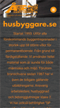 Mobile Screenshot of husbyggare.se