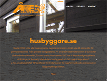 Tablet Screenshot of husbyggare.se